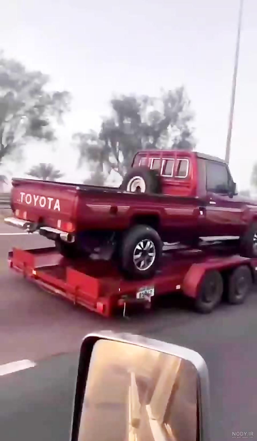 برسی عملکرد تویوتا هایلوکس 6 چرخ، Toyota Hilux AT44 6X6
