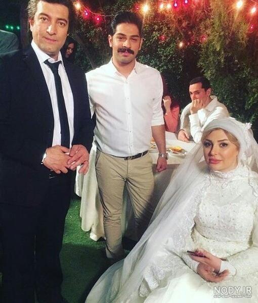 عکس عروسی نیوشا ضیغمی و همسرش عکس عروسی نیوشا ضیغمی و همسرش