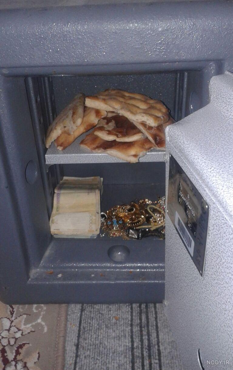 عکس گاو صندوق پر پول