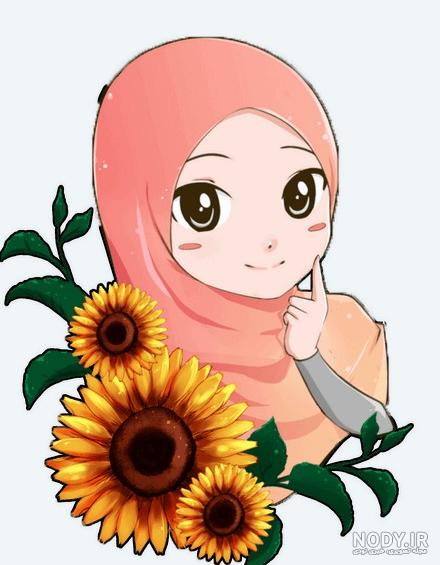 عکس گل کارتونی ❤️ [ بهترین تصاویر ]