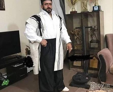 عکس هادی چوپان با لباس لری
