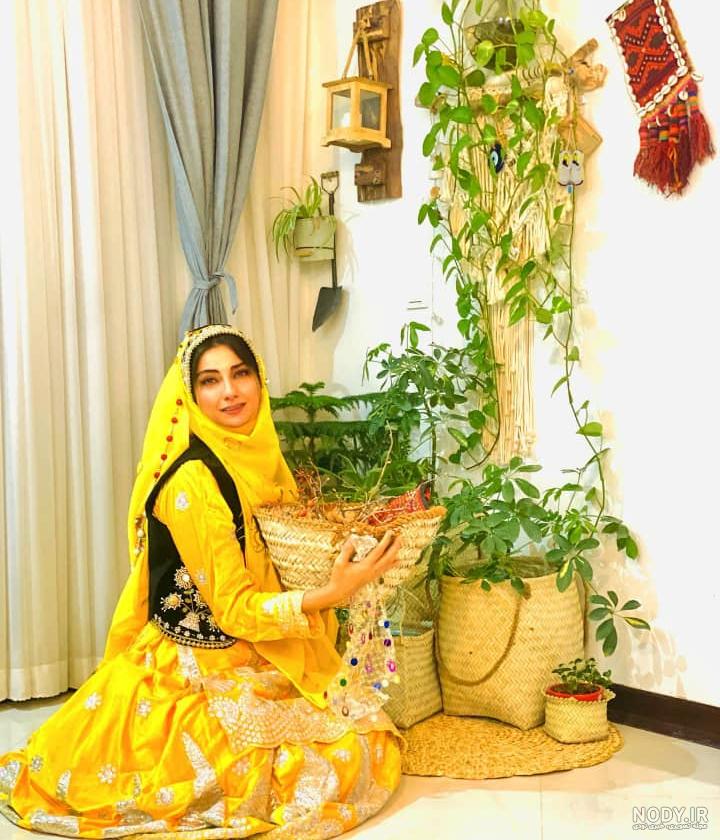 عکس عروسی محیا دهقانی