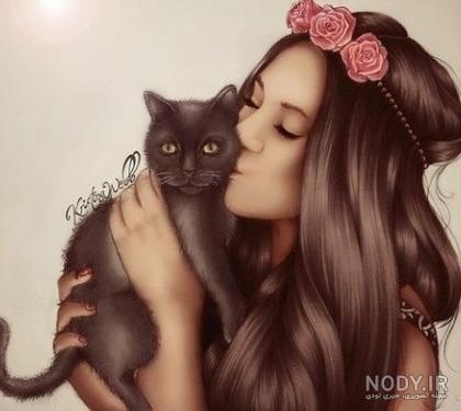 عکس پروفایل گربه + مجموعه عکس گربه برای پروفایل | پروفایل گرام