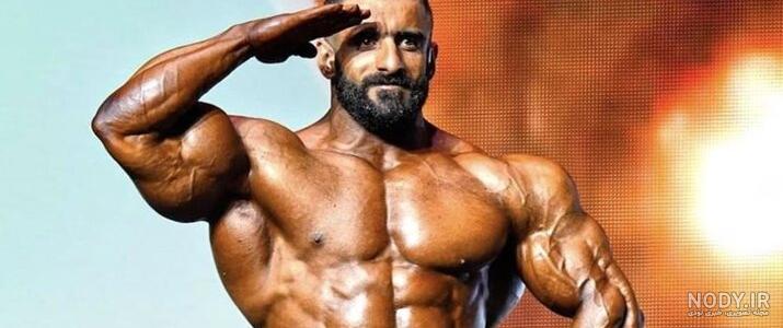 عکسی ترسناک از هیکل هادی چوپان از نمای پشت