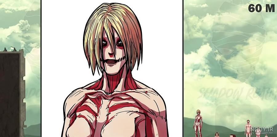 چهره شخصیت‌های Attack on Titan در دنیای واقعی