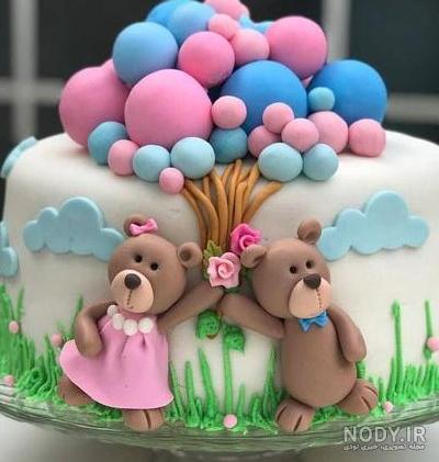 عکس های کیک تولد دخترانه و پسرانه