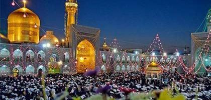 ایرنا - تحویل سال ۱۴۰۳ در حرم امام رضا (ع)