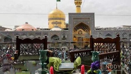 عکس حرم امام رضا سال تحویل