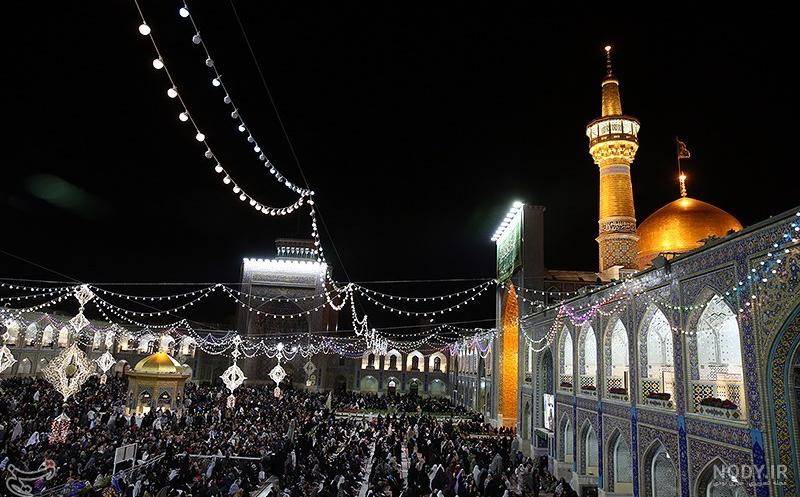 عکس حرم امام رضا سال تحویل