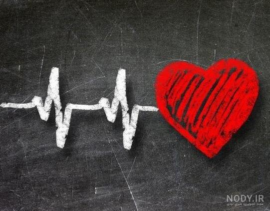 عکس سیاه ضربان قلب عکس سیاه ضربان قلب