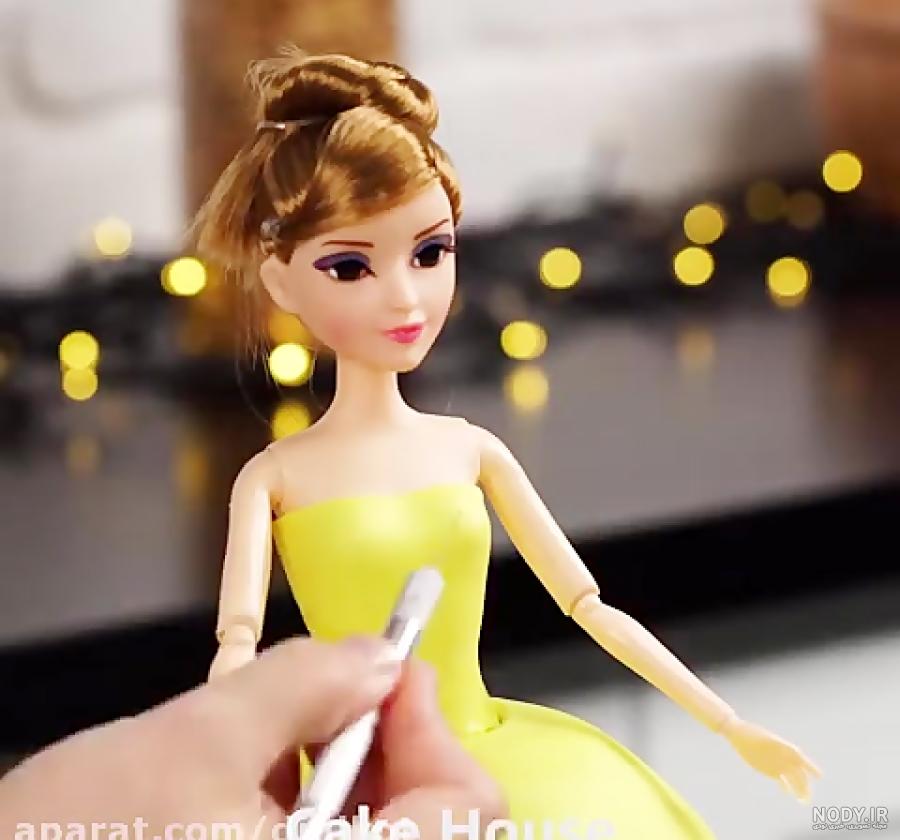 عکس کیک تولد دخترانه باربی ❤️ [ بهترین تصاویر ]