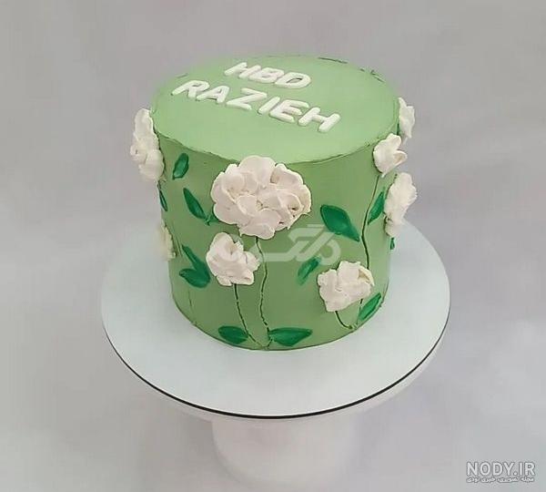 عکس کیک تولد سبز عکس کیک تولد سبز