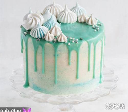 عکس کیک دخترانه سبز عکس کیک دخترانه سبز