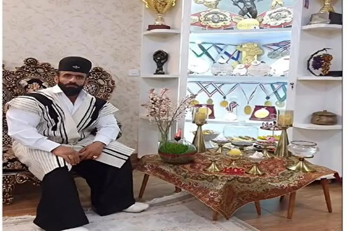فرارو | (عکس) تیپ متفاوت هادی چوپان با لباس محلی