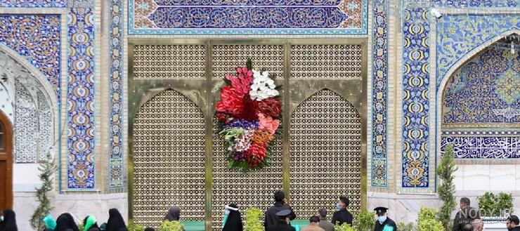 مراسم سال تحویل در حرم مطهر امام رضا (ع)- عکس استانها تسنیم | Tasnim