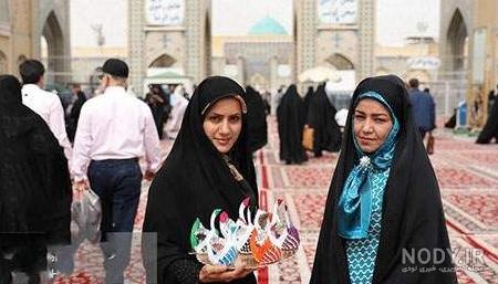مراسم سال تحویل در حرم مطهر امام رضا (ع)- عکس استانها تسنیم | Tasnim