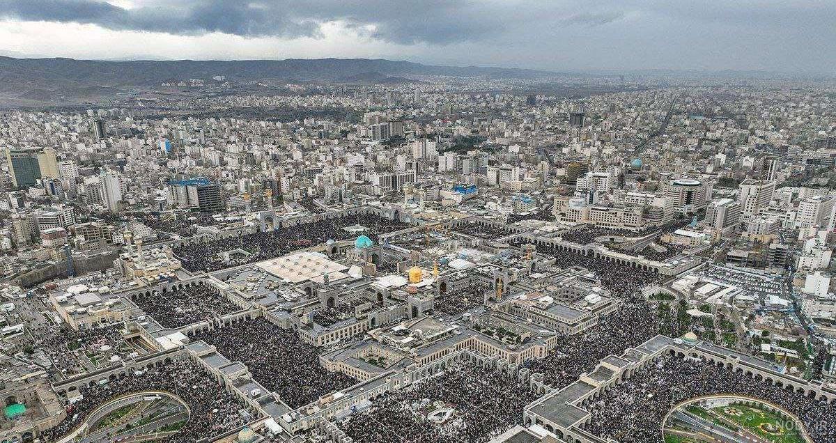 مراسم سال تحویل در حرم مطهر امام رضا (ع)- عکس استانها تسنیم | Tasnim
