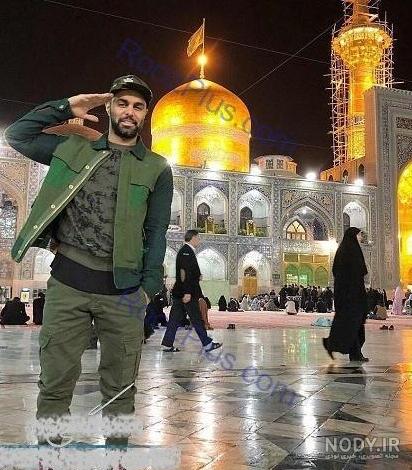 عکس جلوی حرم عکس جلوی حرم