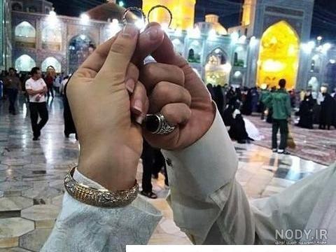 عکس جلوی حرم امام رضا عکس جلوی حرم امام رضا
