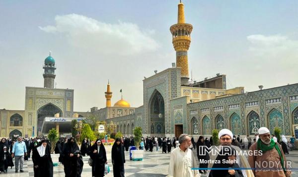 عکس حرم امام رضا امروز
