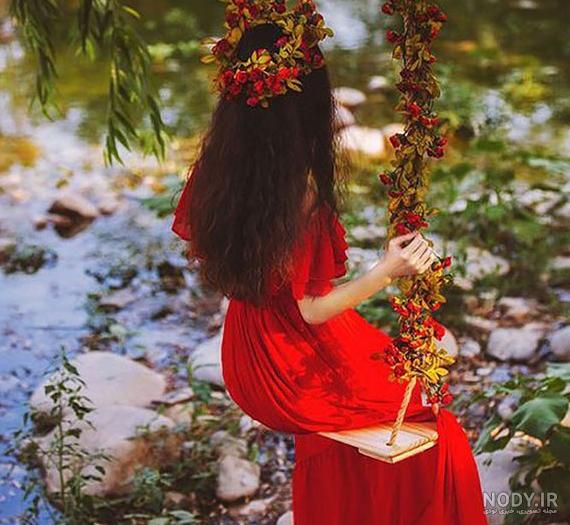 عکس دختر با گل برای پروفایل 1401 | باکلاس عکس دختر با گل برای ...