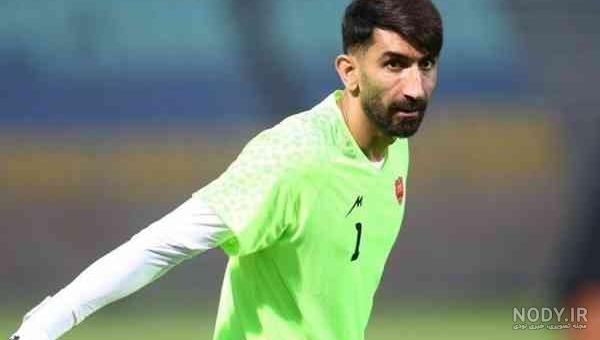 عکس علیرضا بیرانوند با لباس پرسپولیس عکس علیرضا بیرانوند با لباس پرسپولیس