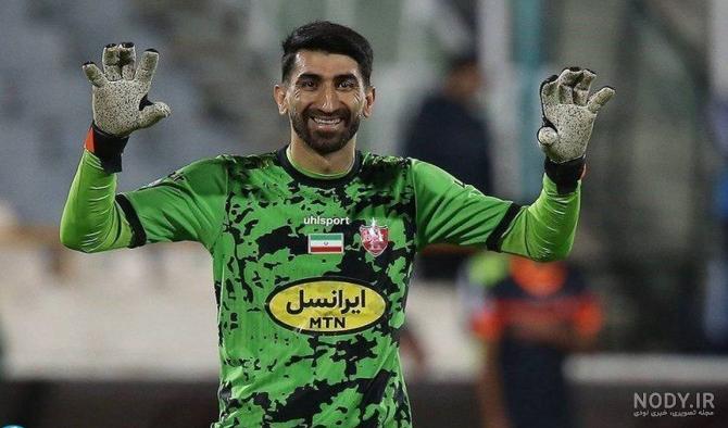 عکس علیرضا بیرانوند با لباس پرسپولیس عکس علیرضا بیرانوند با لباس پرسپولیس