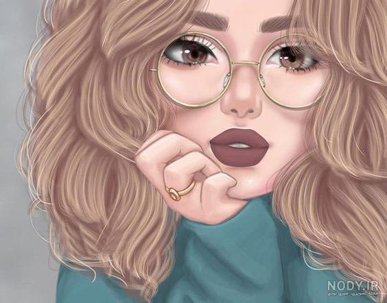 عکس کارتونی دخترانه برای پروفایل ❤️ [ بهترین تصاویر ]