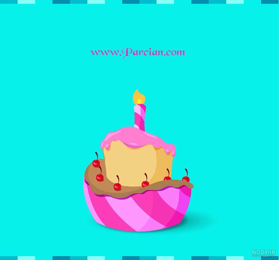 عکس کیک تولد دخترانه نودی ۱۴۰۰ - عکس نودی