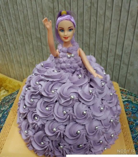عکس کیک عروسکی باربی ۱۴۰۰ - عکس نودی