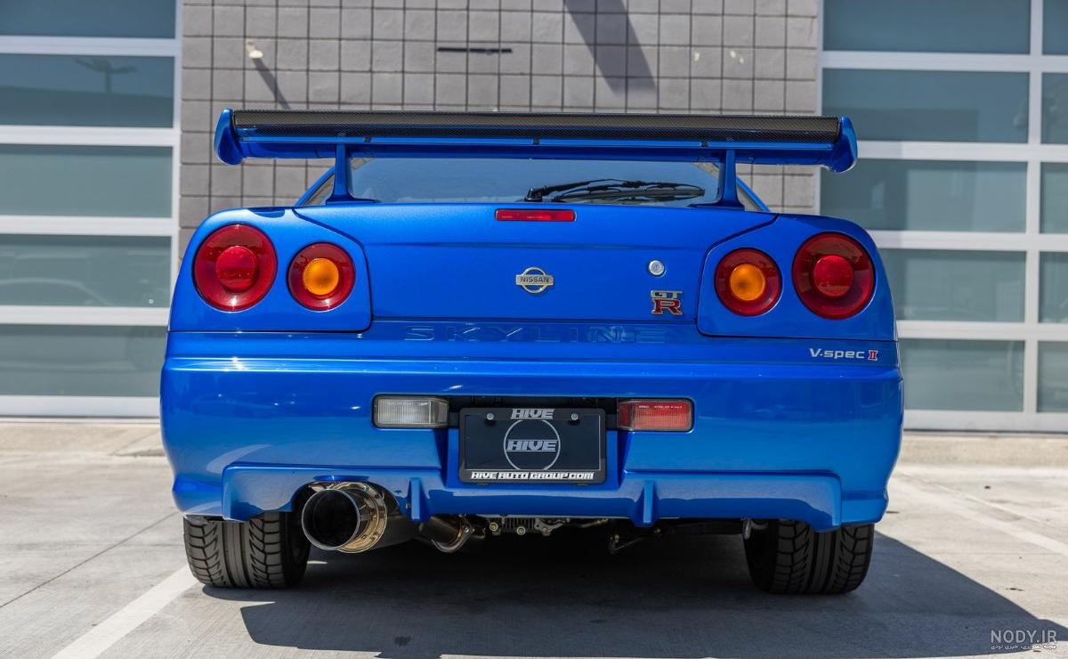 نیسان اسکای لاین R34 GT-R V-Spec II پاول واکر، یک اسب تک‌شاخ واقعی ...