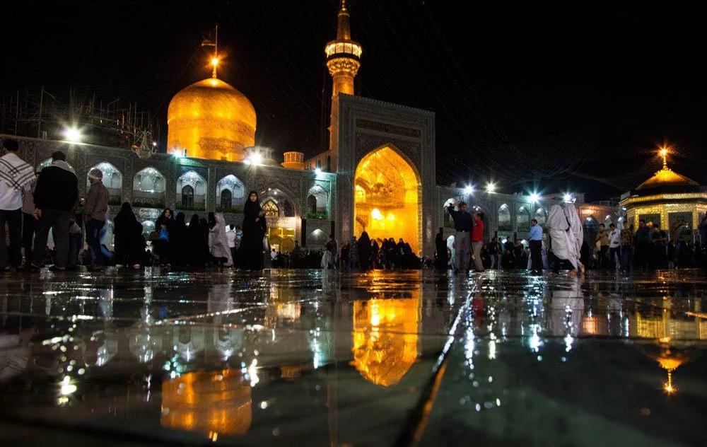 یک عکس از حرم امام رضا