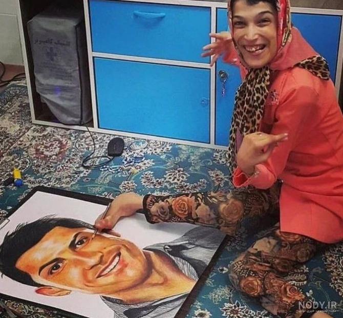 عکس تتلو رونالدو