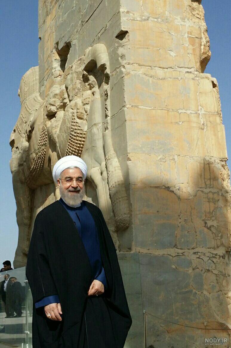 تصاویری بازسازی شده از تخت جمشید با هوش مصنوعی