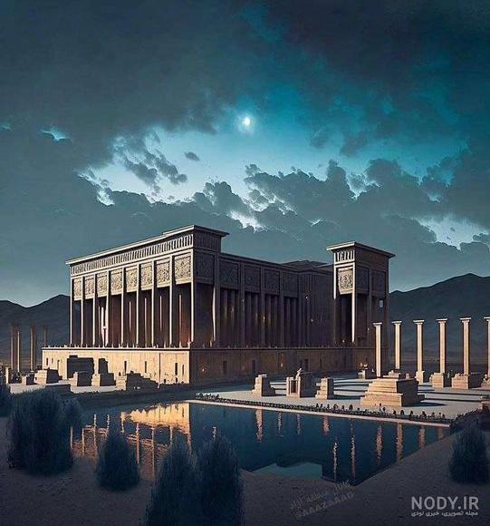 زیرپلاستیك سیاه در تخت جمشید؛ مرمت یا عكس غرض ورزانه - ایرنا