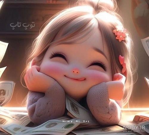 عکس های کیوت و بامزه دخترونه - عکس نودی