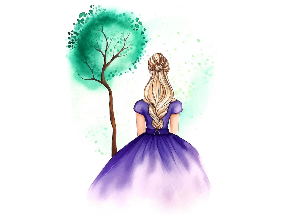 How to draw cinderella step by step How to draw cinderella step by step