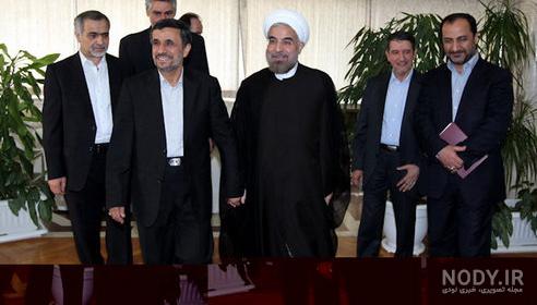 تصاویری از تحویل دادن دفتر کار به رئیس جمهور جدید