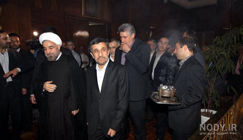 تصاویری از تحویل دادن دفتر کار به رئیس جمهور جدید