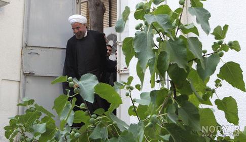 تصاویری از تحویل دادن دفتر کار به رئیس جمهور جدید