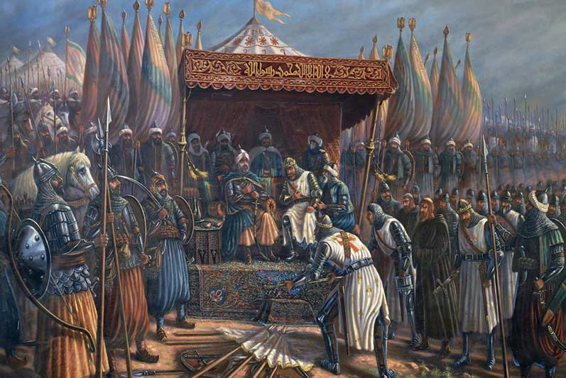 تصویر واقعی اوغور گونش در سریال صلاح‌الدین ایوبی چه شکلی است؟
