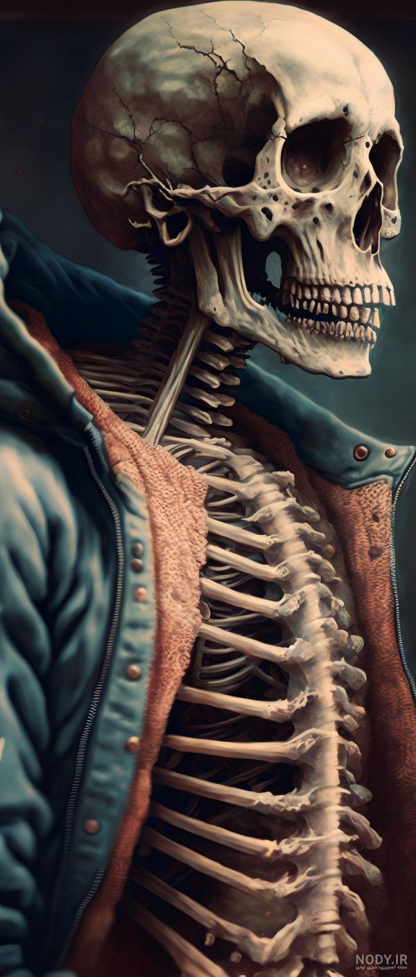 عکس اسکلت خفن برای پس زمینه عکس اسکلت خفن برای پس زمینه