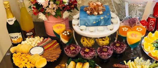 عکس سفره آرایی تولد عکس سفره آرایی تولد