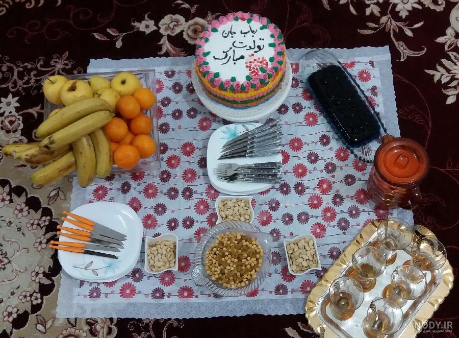 عکس سفره تولد دخترانه عکس سفره تولد دخترانه