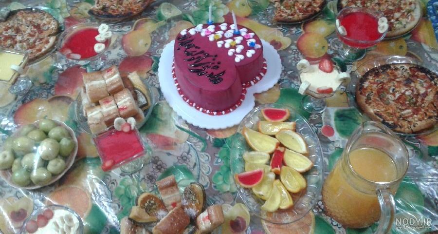 عکس سفره ی تولد عکس سفره ی تولد