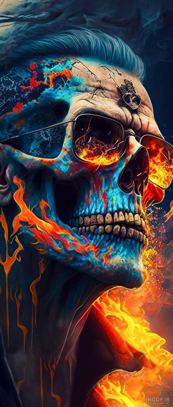 عکس پس زمینه خفن اسکلت عکس پس زمینه خفن اسکلت