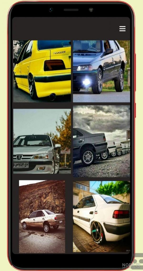 عکس پژو پارس شوتی برای صفحه گوشی