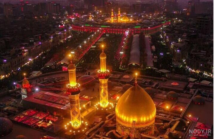 کفپوش قرمز برای عزاداری عاشورا در بین‌الحرمین گسترده شد+عکس و فیلم ...