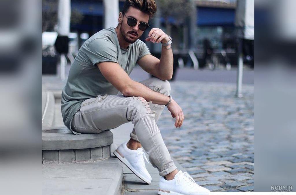  عکس پسر با عینک دودی برای پروفایل