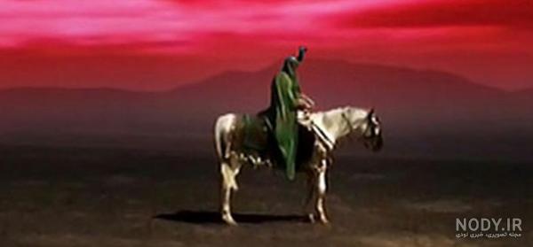 عکس امام حسین سوار اسب